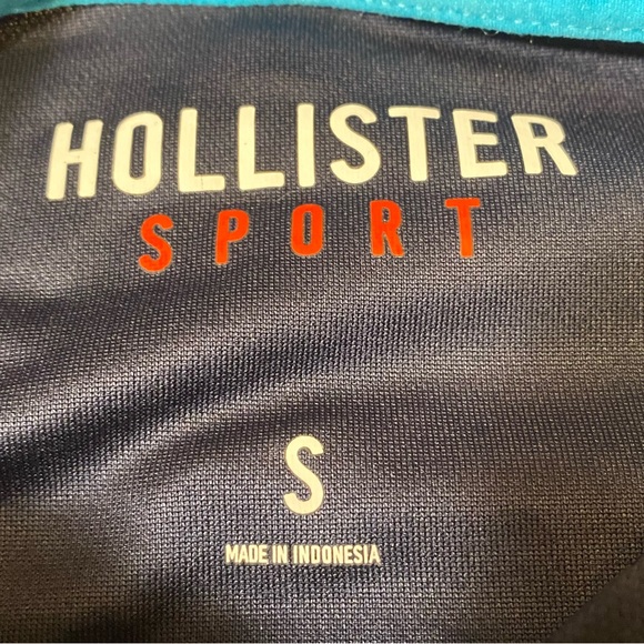 🤑SOLD🤑Hollister Sports Activewear Tee Adult Mens Size Small Bird Logo Shirt - Picture 4 of 10